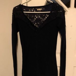Hollister Lace-Top long sleeve